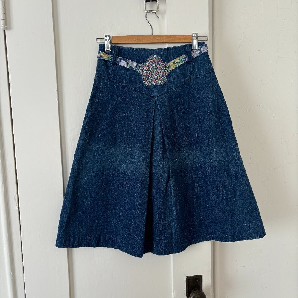 Vintage Denim Skirt